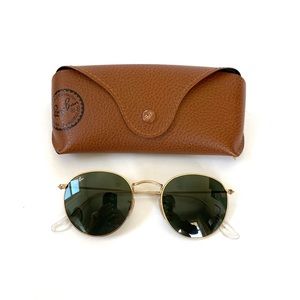 💯 Authentic Ray-Ban Round Metal Sunglasses